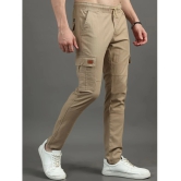 Paul Street Slim Flat Mens Cargos - Cream ( Pack of 1 ) - None