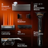 Gillette Fusion Power Razor For Men - Perfect Shave & Beard Shape, 1 Pc