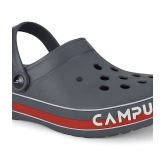 Campus - Grey Mens Clogs - None