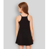 Addyvero - Black Cotton Blend Girls A-line Dress ( Pack of 1 ) - None