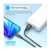 Portronics 20000 -mAh Li-Polymer Power Bank - White