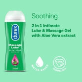 Durex Massage Lube Aloe Vera Soothing 200 Ml