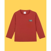 NEWYORK RED LONG SLEEVES T-SHIRT - RED-0-2 YEARS / 1N / RED