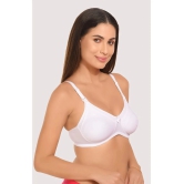 Elina Pack of 1 Cotton Non Padded Womens T-Shirt Bra ( White ) - None