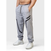 Fuaark Light Grey Polyester Mens Sports Joggers ( Pack of 1 ) - None