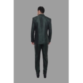 DKGF Fashion - Green Polyester Regular Fit Mens 2 Piece Suit ( Pack of 1 ) - None