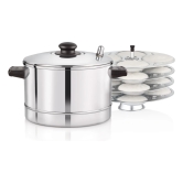 Premier Aluminum Idli / Idly Cooker - 4 plates