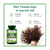 Agniveda Naturals Plant-Based Hair Vitamins Biotin, Dht Blocker, Promotes Hair Growth - 60 Veg Caps