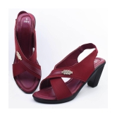 Dream Makers - Red Women''s Sandal Heels - None