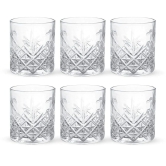 Treo Barley 225 ML Juice Tumbler | Transparent | Set of 6 Pcs