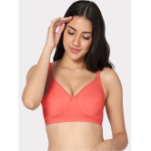 IN CARE LINGERIE - Red Cotton Non Padded Women''s T-Shirt Bra ( Pack of 1 ) - None