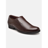 Action - Brown Mens Derby Formal Shoes - None