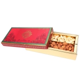 NUTICIOUS -Dry Fruit Gift Box 300 gm Assorted Dry Fruits Rosted Almonds & Cashews with Almond Butter 40 Ge (Gift for Friends / Relatives)