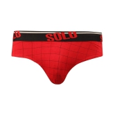 Solo - Multicolor Cotton Blend Mens Briefs ( Pack of 2 ) - 85