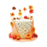 Pretty Flowers Cake-Egg