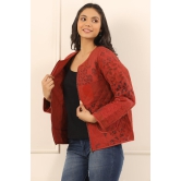 Printed women quilted  jacket-XXL/3xl