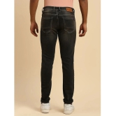 HJ HASASI Slim Fit Acid Wash Mens Jeans - Black ( Pack of 1 ) - None