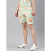 JOVEN MENS TIE-DYE SHORTS(SHORTS ONLY)-L