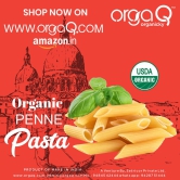 Orgaq Organicky Organic Penne Pasta Healthy and Delicious for Snacks