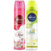 Airvel Fresh Lime n citrus, Majestic Rose Spray (2 x 125g)