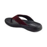 Columbus Maroon Slippers - 9