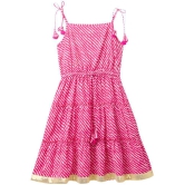 Cub McPaws Girls Regular Cotton Dress|Ethnic Wear|4 -12 Years - None