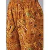 Aarika Womens Mustard Colour Floral Print Rayon Co-ord Set - None