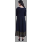 SIPET - Blue Rayon Womens Anarkali Kurti ( Pack of 1 ) - None