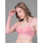 Dollar Missy Pink Cotton Heavily Padded Womens T-Shirt Bra ( Pack of 1 ) - None