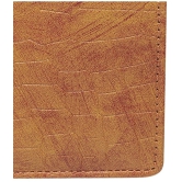 Loopa - Tan PU Mens Regular Wallet ( Pack of 1 ) - Tan