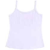 Bodycare Girls Vest Dori Neck Sleeveless Pack Of 3-White. - None