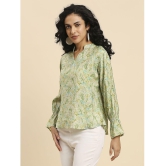 gufrina Green Viscose Womens Regular Top ( Pack of 1 ) - None