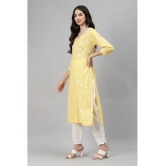 JC4U Rayon Kurti With Pants - Stitched Suit Single - L