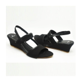 Dream Makers - Black Womens Sandal Heels - None