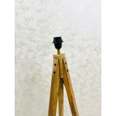 Wooden Floor Lamp, 3-Leg Lamp