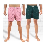 Men Boxer-(Pack of 2) Assorted - None