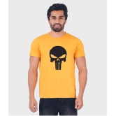 ferocious - Yellow Cotton Regular Fit Men's T-Shirt ( Pack of 1 ) - None