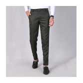 MANCREW - Green Polycotton Slim - Fit Mens Formal Pants ( Pack of 3 ) - None