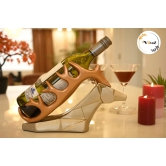 Stag Wine Holder-Silver - Gold