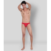 La Intimo Modal Mens Briefs ( Red ) - 3XL