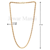 Jewar Mandi - Gold Plated Chain ( Pack of 1 ) - Golden