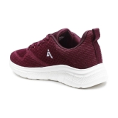 Action - Burgundy Womens Running Shoes - None