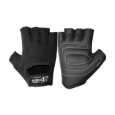 MuscleXP - Black Gym Gloves ( 1 Pair ) - One Size