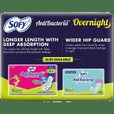 Sofy Bodyfit Overnight Sanitary Pads, 20 Pcs