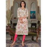 Vbuyz Cotton Printed Straight Womens Kurti - Pink ( Pack of 1 ) - None