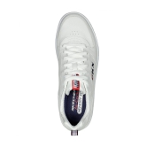 Skechers White Men Sport Court 92 Lace Up Sneakers