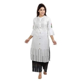 Monica Fashion Rayon Hand Work Casual Wear/Ethnic wear/Kurti Palazzo Set Calf Length Kurti Plazo Set for Women