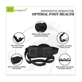 Manogyam Black Ankle Support ( Pack of 1 ) - One Size