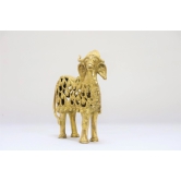 SARAS Aajeevika | Nandi Brass Idol | SHG Product | Uttar Pradesh | Devotional | Traditional | Auspicious