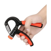 ODDISH Adjustable Resistance 22-88Lbs (10-40kg) Hand Grip Strengthener for Men & Women Gym Workout & Home Use Forearm Exercise - Orange